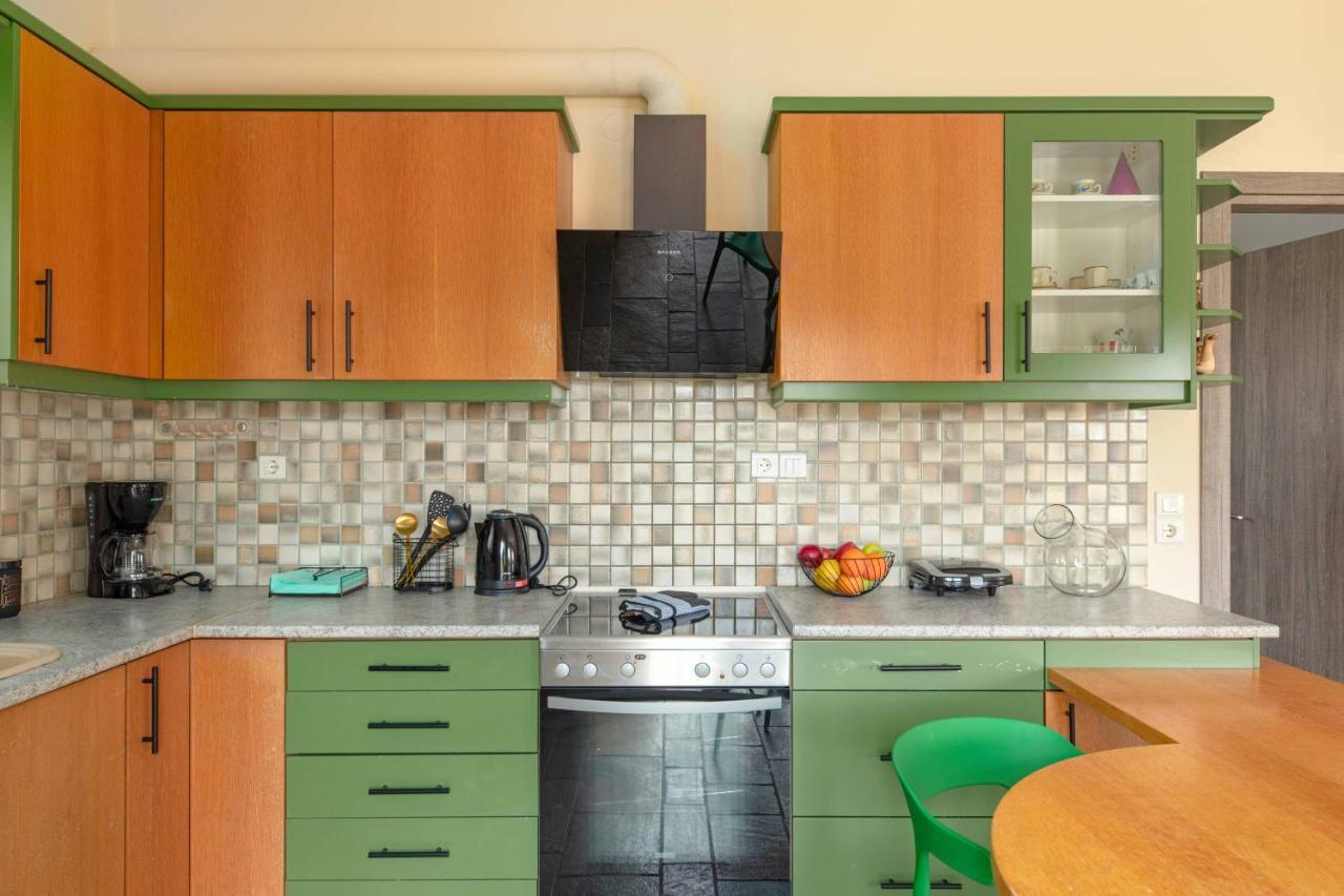 Villa Melenia For Family Holidays By The Beach 阿齐亚·佩拉加 外观 照片